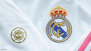 الشعار الذهبي على قميص ريال مدريد