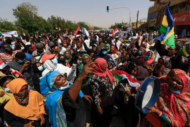 مظاهرات في الخرطوم