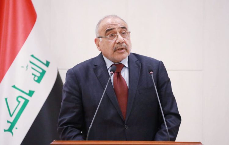 رئيس الحكومة العراقية عادل عبدالمهدي
