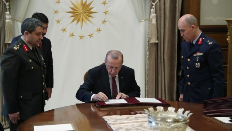 أردوغان صادق على الاتفاقية وتم إرسال نصها إلى الأمم المتحدة (الأناضول)