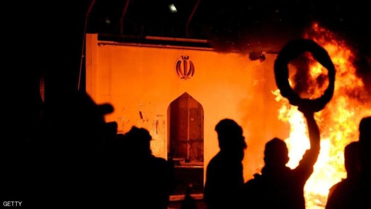 حرائق في القنصلية الإيرانية للمرة الثانية