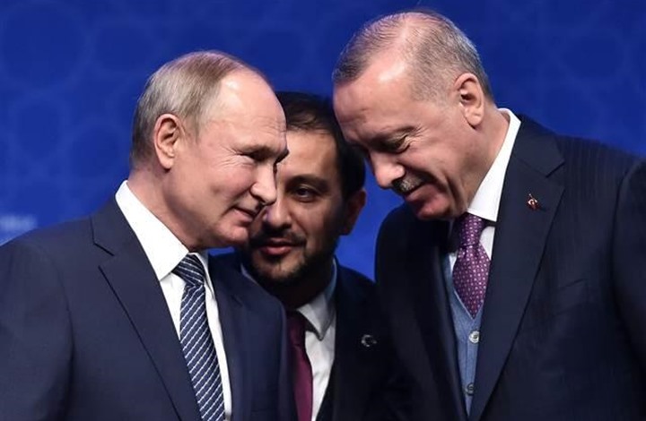 أردوغان وبوتين تناولا خلال لقائهما العلاقات الثنائية إلى جانب القضايا الإقليمة- صحيفة حرييت