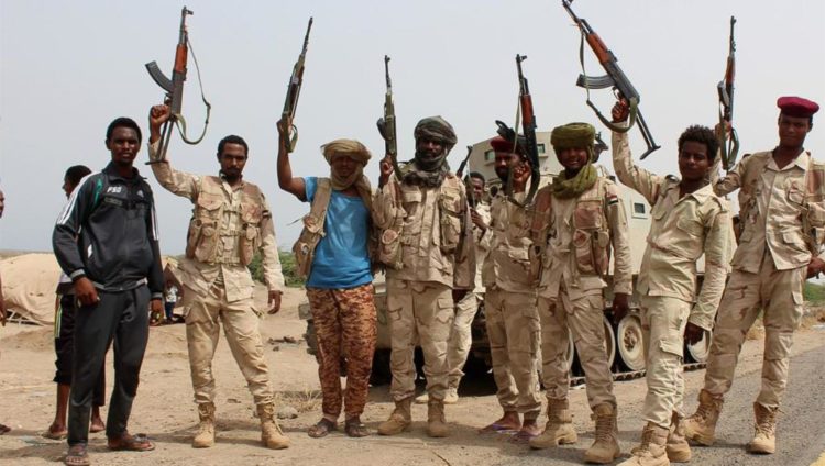 الجيش السوداني أعلن تقليص قواته الموجودة في اليمن إلى 657 جنديا (غيتي)
