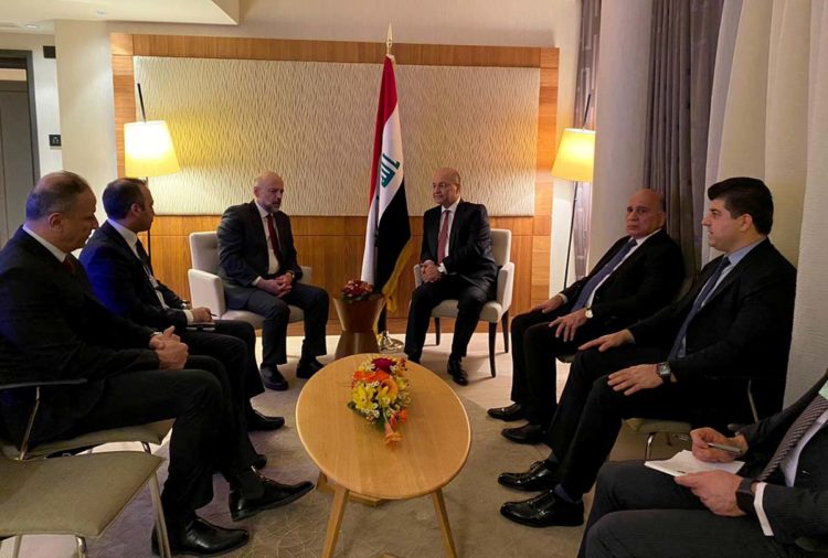 الرزاز والرئيس العراقي يؤكدان على العلاقات التاريخية