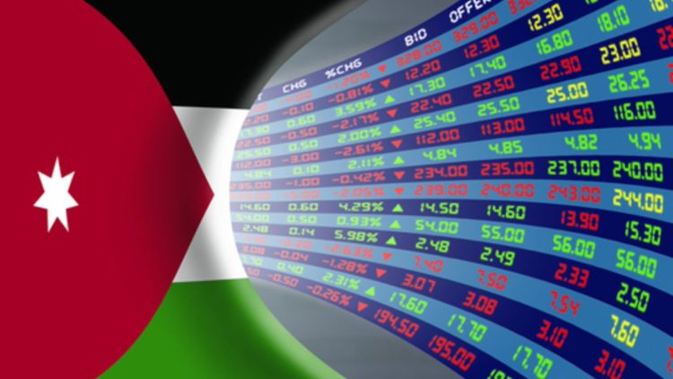 انخفاض المؤشر الأردني لثقة المستثمر 13 نقطة