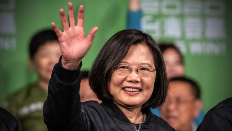 رئيسة تايوان المنتهية ولايتها تساي إينغ