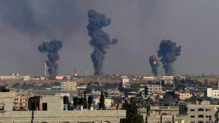 غارة إسرائيلية شمال قطاع غزة