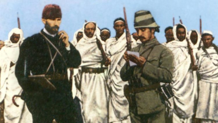 مصطفى كمال أتاتورك في ليبيا (موقع هستوري أوف ليبيا)
