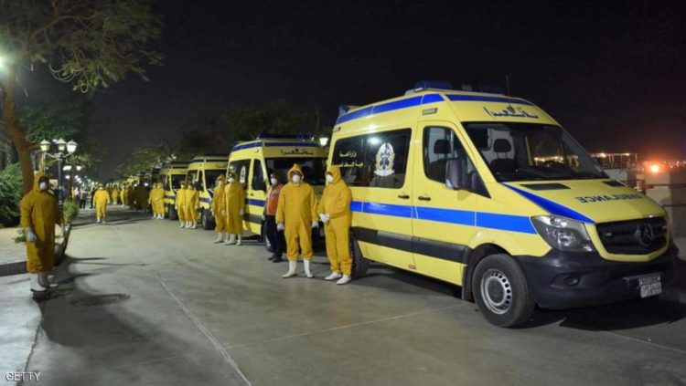 سيارات إسعاف في مصر