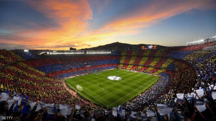 اسم ملعب برشلونة معروض للبيع لمكافحة فيروس كورونا