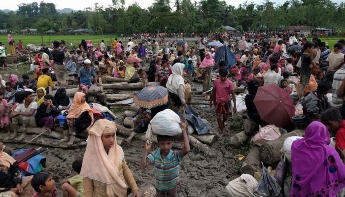 بنجلاديش تنقذ 280 شخصًا من مسلمي أراكان