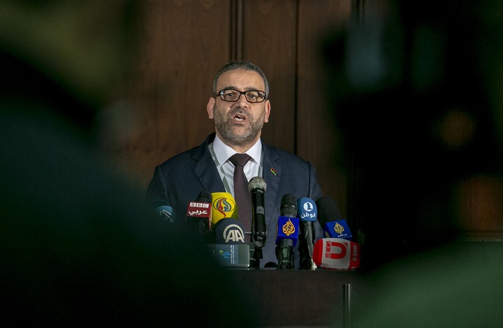 رئيس المجلس الأعلى للدولة الليبية خالد المشري