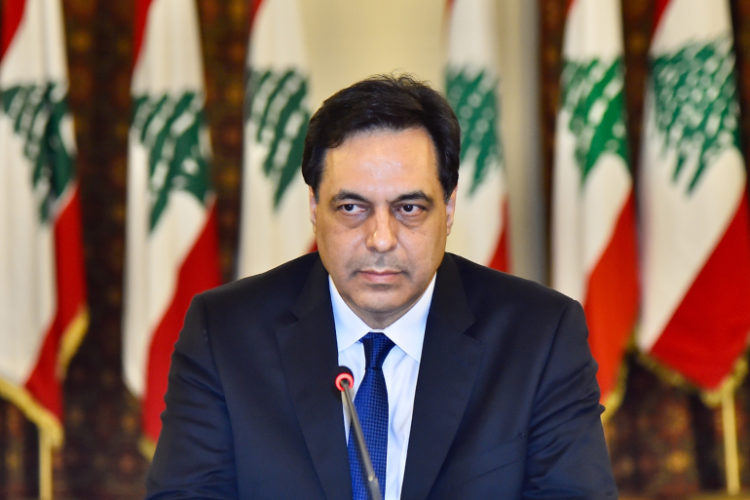 رئيس الوزراء اللبناني حسان دياب