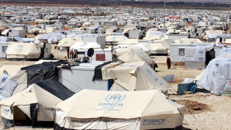 مخيم الزعتري للاجئين السوريين