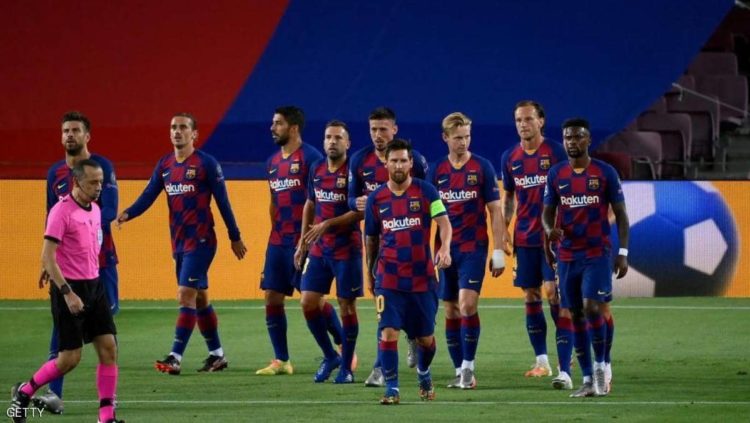 لم يعلن برشلونة عن اسم اللاعب المصاب