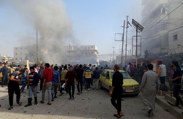 14 قتيلا وعشرات الجرحى بانفجار مفخخة بمدينة الباب السورية