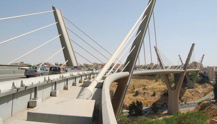 جسر عبدون المعلق - الجسر المعلق