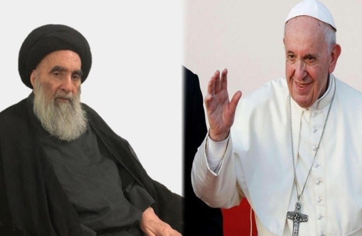 ما دلالات زيارة بابا الفاتيكان إلى العراق ولقائه بالسيستاني؟