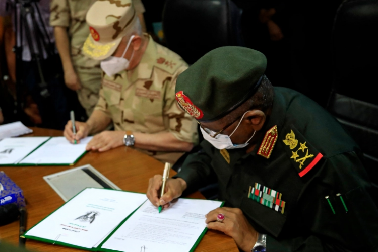 اتفاق عسكري بين السودان ومصر