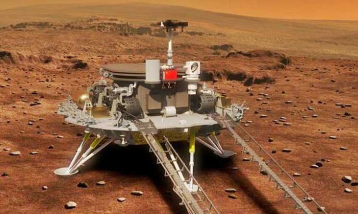 الروبوت الصيني على المريخ