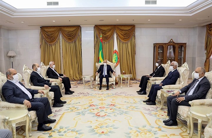 الرئيس الموريتاني يستقبل وفدا من حماس برئاسة هنية