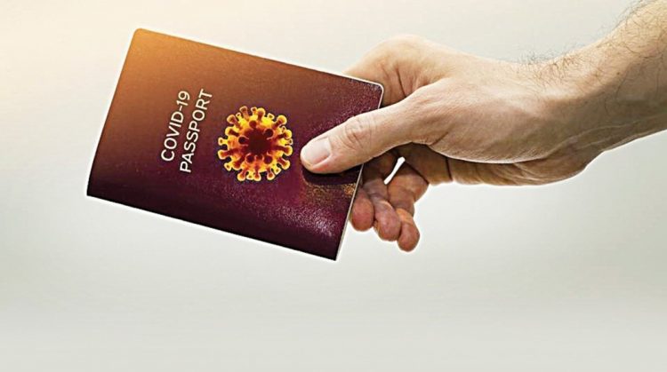 جواز سفر كورونا