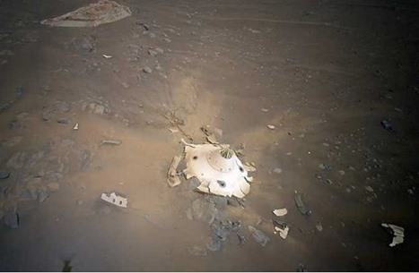 مركبة ناسا تلتقط صورا للنفايات على سطح المريخ