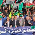 مسيرة شعبية حاشدة رفضًا للعدوان الصهيوني ونصرة للأقصى والقدس والأردن (شاهد)