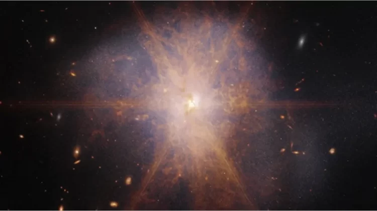صور مذهلة لاندماج مجرتين.. تشبه مصير درب التبانة بعد 5 مليارات عام (شاهد)