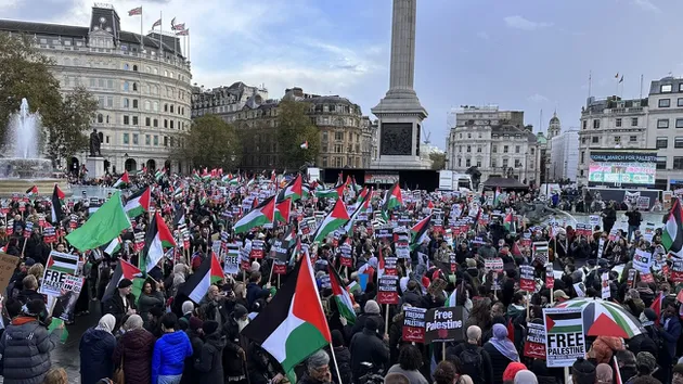 سوناك يطلب محاسبة مفوض شرطة لندن لرفضه حظر مظاهرة مؤيدي فلسطين