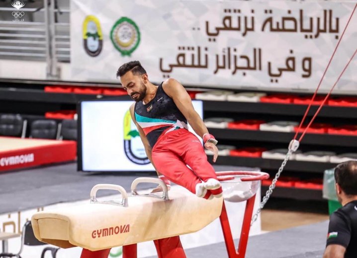 لاعب الجمباز أبو السعود يحل خامسا في كأس العالم