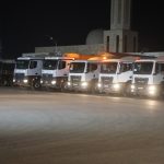 الأردن يسير قافلة مساعدات غذائية جديدة لأهلنا في غزة مكونة من 115 شاحنة