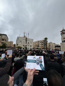 الأردنيون يبدؤون عيدهم بتظاهرات تضامنية مع غزة ومقاومتها (شاهد)