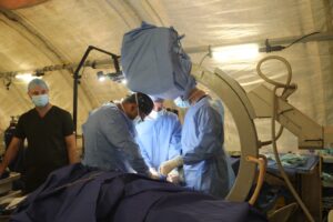 المستشفى الميداني الأردني "جنوب غزة 3" يجري عملية جراحية نوعية